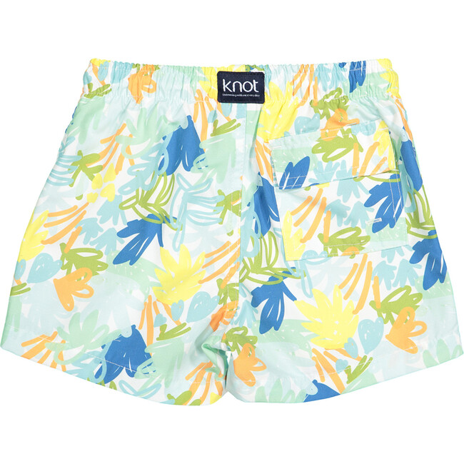 Swim Shorts, Jungle Blue - Shorts - 5