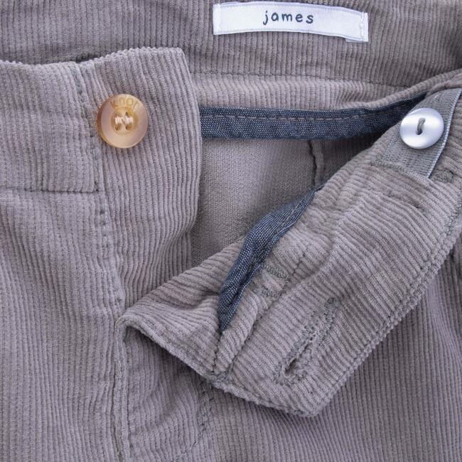 James Chino Trousers, Cloudburst Grey - Pants - 2