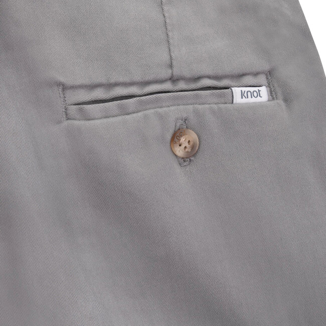 Party Trousers, High Rise Grey - Pants - 4