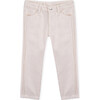 Monique Twill Trousers, Beige - Pants - 1 - thumbnail
