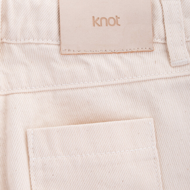 Monique Twill Trousers, Beige - Pants - 5