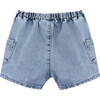 Reno Shorts, Light Denim - Shorts - 3