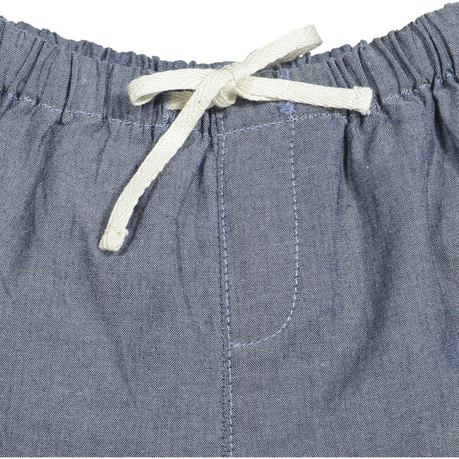 Chambray Shorts, Medium Denim - Shorts - 2