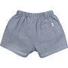 Chambray Shorts, Medium Denim - Shorts - 3