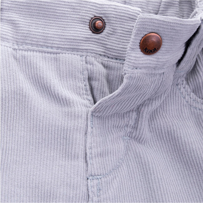 Jeremy Corduroy Trousers, High Rise Grey - Pants - 2