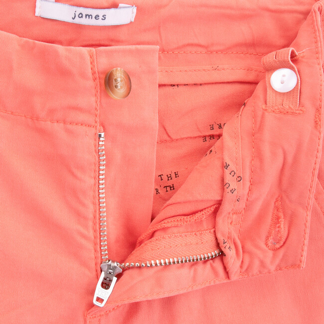 James Twill Trousers, Coral