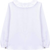 Kiki Cotton Blouse, White - Blouses - 3