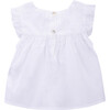 Little Knots Blouse, White - Shirts - 3