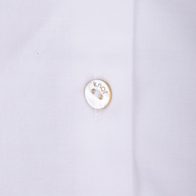 Pierrot Collar Blouse, White - Shirts - 4