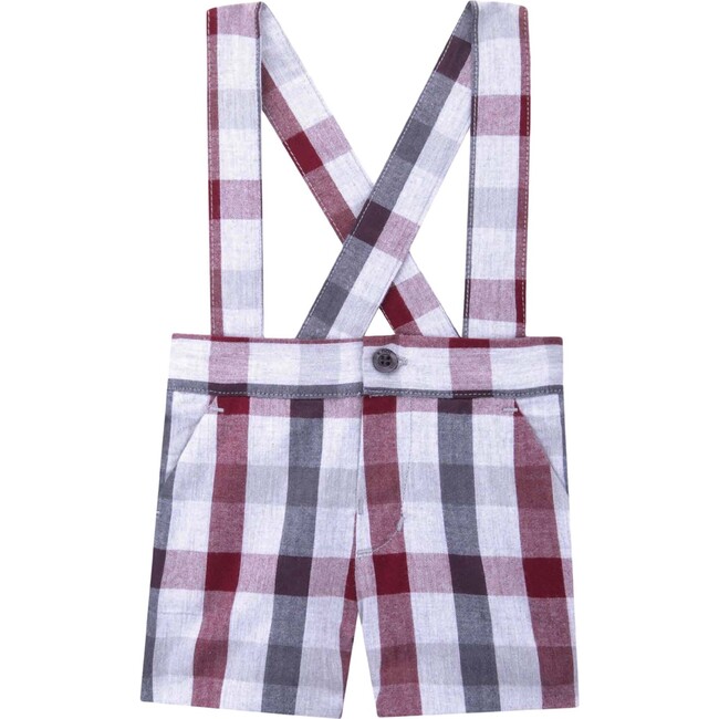 Malfoy Baby Shorts, Plaid - Shorts - 1