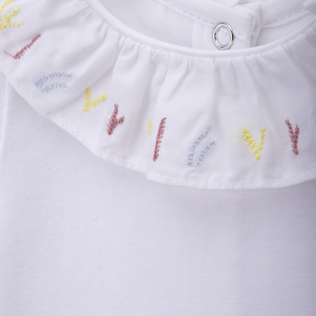 Savana Flowers Body, White - Onesies - 2