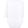 Olaf Long Sleeve Baby Body, White - Onesies - 3