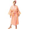 Women's Long Stripe Robe, Hush - Robes - 1 - thumbnail