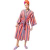 Women's Long Stripe Robe, Daze - Robes - 1 - thumbnail