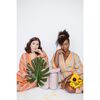 Women's Short Stripe Robe, Squeeze - Robes - 5