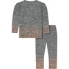 Glitter Sweater Set, Grey - Mixed Apparel Set - 3