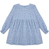 Atari Corduroy Dress, Blue - Dresses - 1 - thumbnail