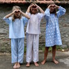 Estella Pajama Set, Pink - Pajamas - 2