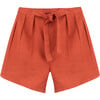 Sally Corduroy Shorts, Rooibos Tea - Shorts - 1 - thumbnail