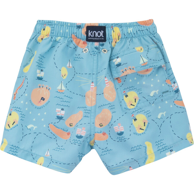 Kids Swim Shorts, Pirate Cove - Swim Trunks - 3