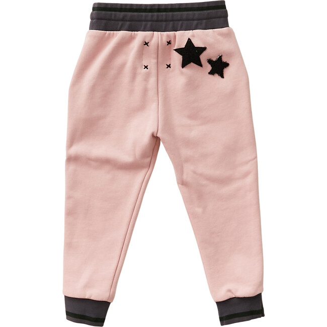 Two-Tone Sweatpants, Pink