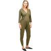 Women's Amabella Jumpsuit, Olive - Rompers - 1 - thumbnail