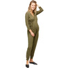 Women's Amabella Jumpsuit, Olive - Rompers - 2