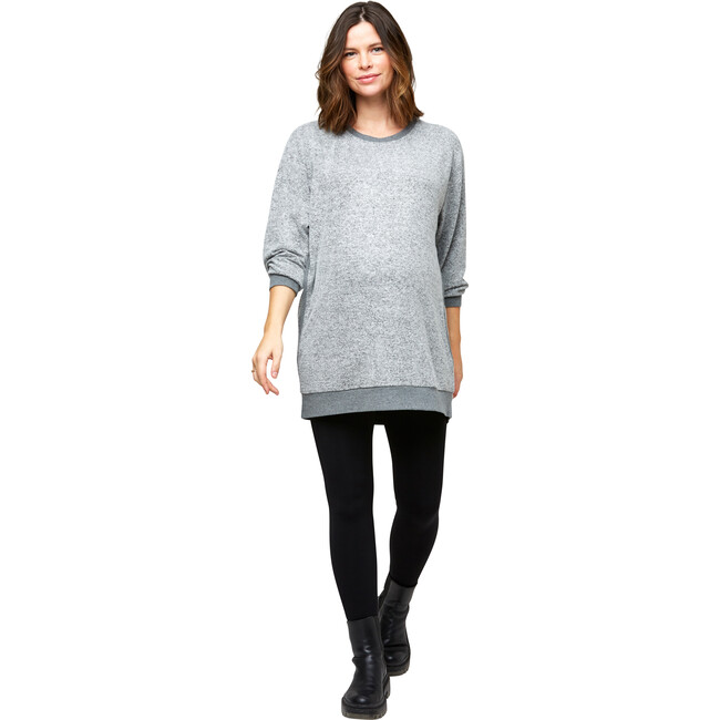 Women's Jo Nursing Sweatshirt, Gray Hacci