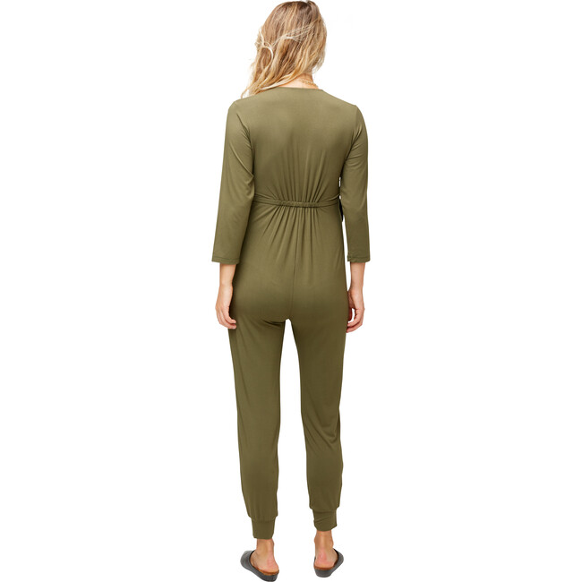 Women's Amabella Jumpsuit, Olive - Rompers - 3