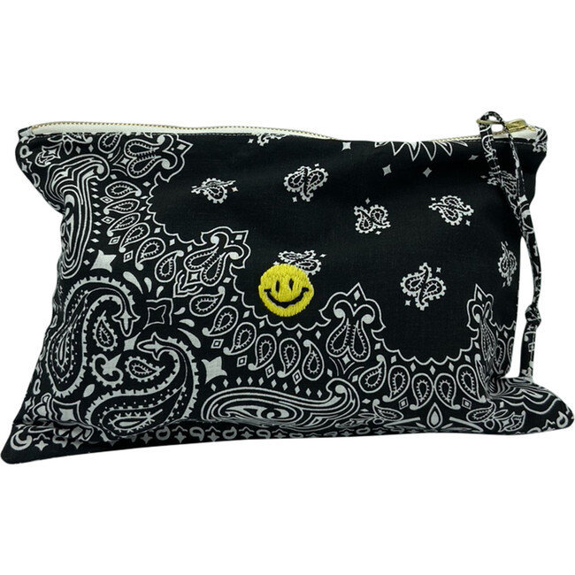 Smiley Pouch, Black