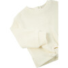 Waffle Knit Pant Set, Off-White - Mixed Apparel Set - 3 - thumbnail