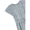 Front Tie Hatchi Jumpsuit, Grey Heather - Rompers - 3