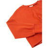 Waffle Knit Pant Set, Rust - Mixed Apparel Set - 4