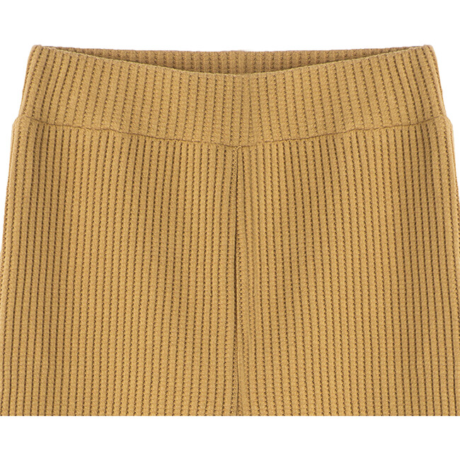 Waffle Knit Pant Set, Khaki - Mixed Apparel Set - 4