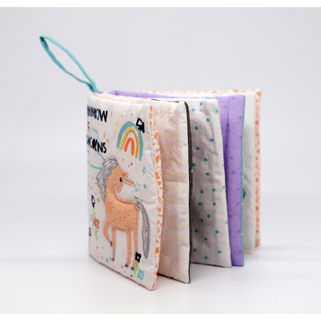 Rainbow of Unicorns Soft Book - Books - 2