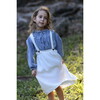 Myriam Suspenders Dress, Gauze Natural - Dresses - 3