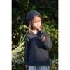 Jorge Knit Hoodie, Cotton Petrol - Sweatshirts - 3