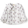 Daniela Blouse, Gauze Flowers - Blouses - 1 - thumbnail