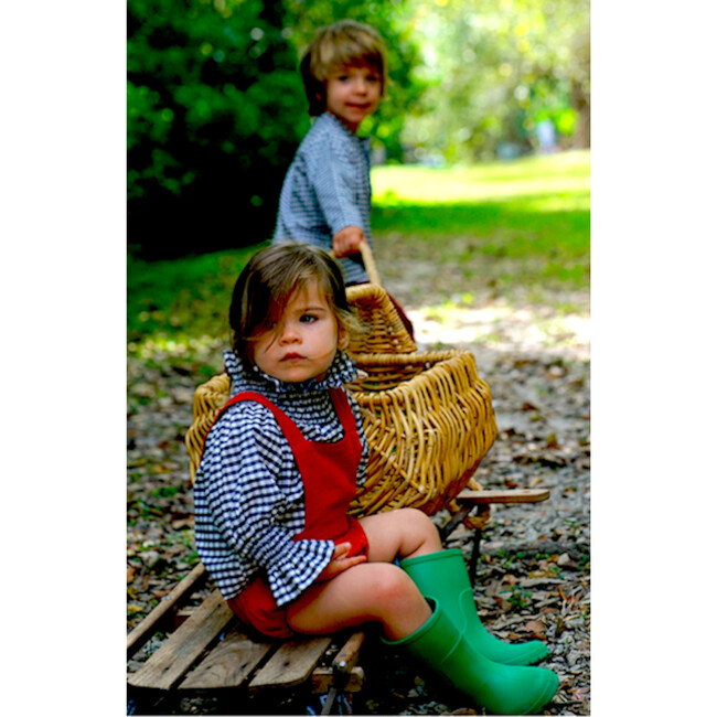 Lucas Overall, Corduroy Brick - Rompers - 4