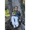 Jorge Knit Hoodie, Cotton Petrol - Sweatshirts - 5