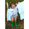 Alex Baby Romper, Gauze Flowers - Rompers - 2