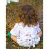 Alex Baby Romper, Gauze Flowers - Rompers - 3