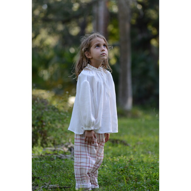 Carmela Blouse, Gauze Natural - Blouses - 2