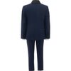 Shawl Lapel Suit, Navy - Suits & Separates - 2 - thumbnail