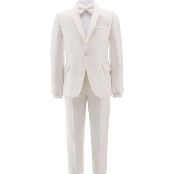 Shawl Lapel Suit, Cream - Moustache Suiting | Maisonette