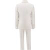 Shawl Lapel Suit, Cream - Suits & Separates - 2