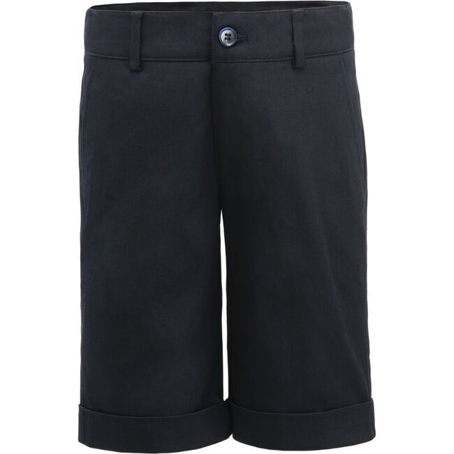 Formal Shorts, Dark Blue - Shorts - 1