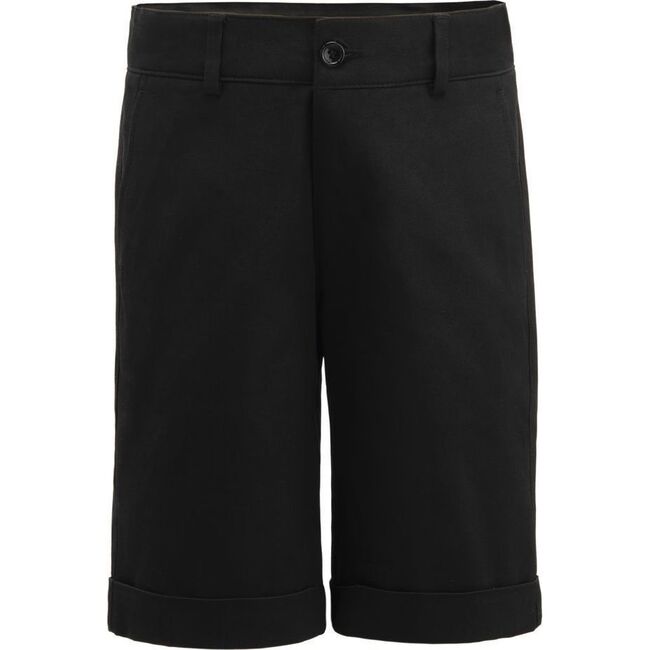 Formal Shorts, Black - Shorts - 1