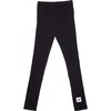 Thick Rib Leggings, Black - Leggings - 1 - thumbnail