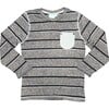 Torey Striped Tee, Infinity - Tees - 1 - thumbnail